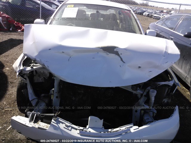 JF1GE61618G520030 - 2008 SUBARU IMPREZA 2.5I WHITE photo 10