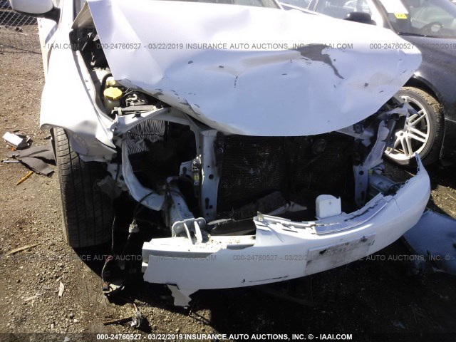 JF1GE61618G520030 - 2008 SUBARU IMPREZA 2.5I WHITE photo 6