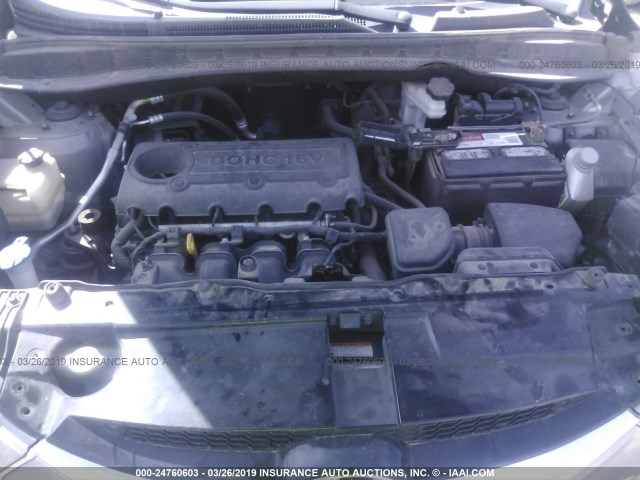 KM8JUCAC0CU540086 - 2012 HYUNDAI TUCSON GLS/LIMITED 银色 照片 10