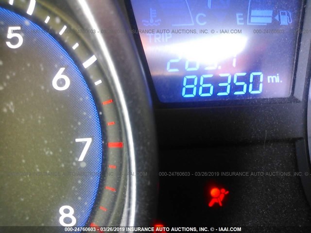 KM8JUCAC0CU540086 - 2012 HYUNDAI TUCSON GLS/LIMITED 银色 照片 7