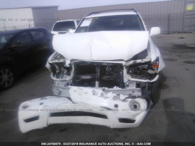 JTEDP21A950091112 - 2005 TOYOTA HIGHLANDER LIMITED WHITE photo 6