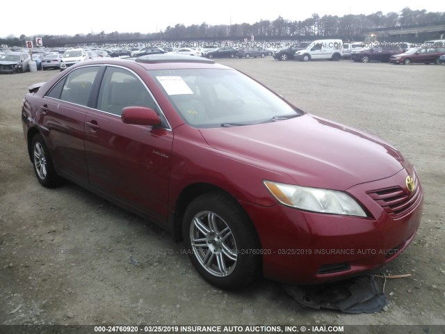 4T1BE46K39U361217 - 2009 TOYOTA CAMRY RED photo 1