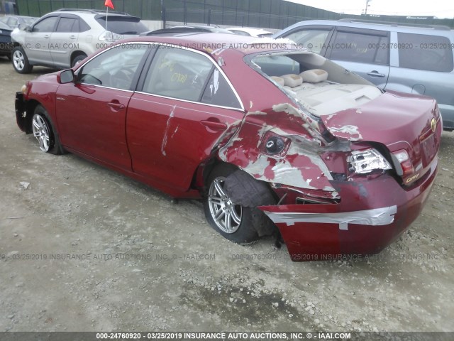 4T1BE46K39U361217 - 2009 TOYOTA CAMRY RED photo 6