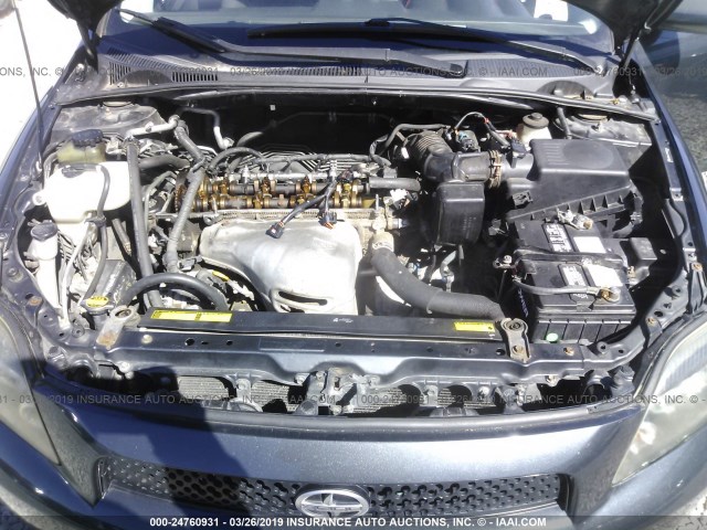 JTKDE167790295164 - 2009 TOYOTA SCION TC ნაცრისფერი ფოტო 10