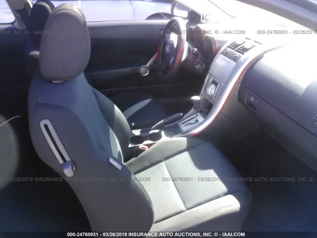 JTKDE167790295164 - 2009 TOYOTA SCION TC ნაცრისფერი ფოტო 5