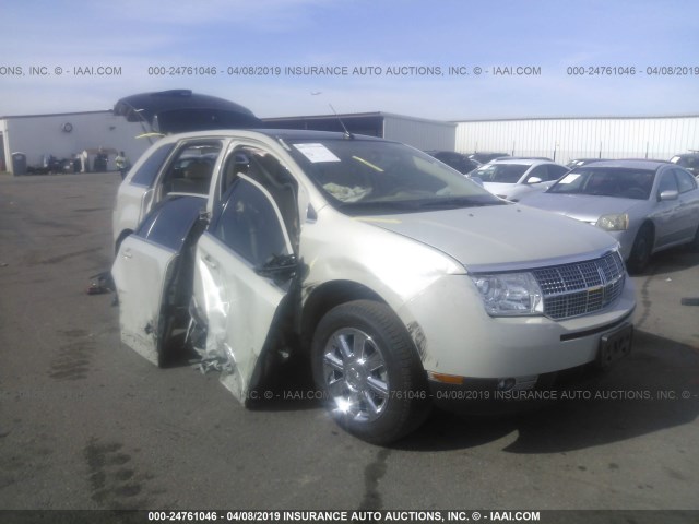 2LMDU68C27BJ35108 - 2007 LINCOLN MKX Dark Blue photo 1