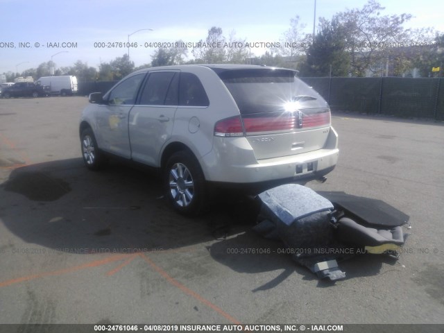 2LMDU68C27BJ35108 - 2007 LINCOLN MKX Dark Blue photo 3