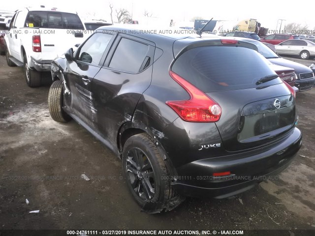 JN8AF5MV0DT225582 - 2013 NISSAN JUKE S/SV/SL BLACK photo 3