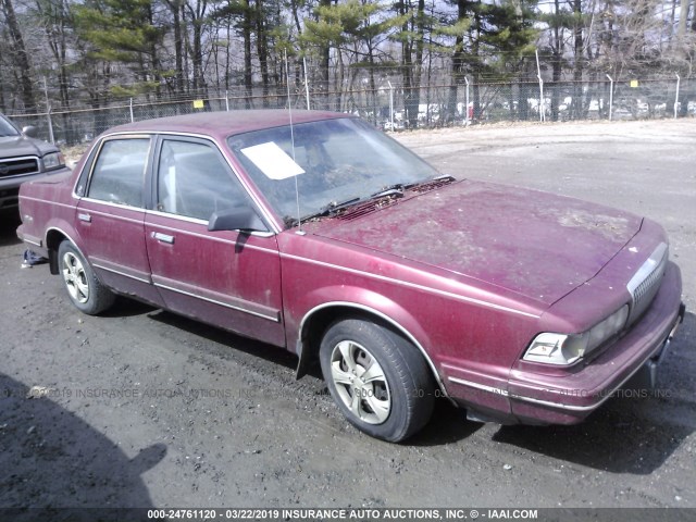 3G4AG55NXPS619303 - 1993 BUICK CENTURY SPECIAL RED photo 1