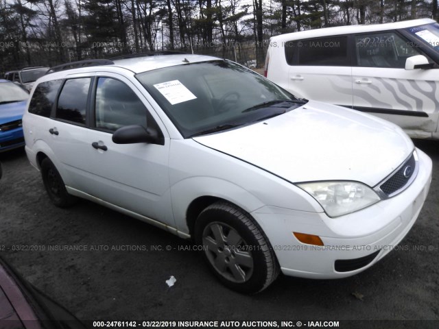 1FAHP36N46W191744 - 2006 FORD FOCUS ZXW WHITE photo 1