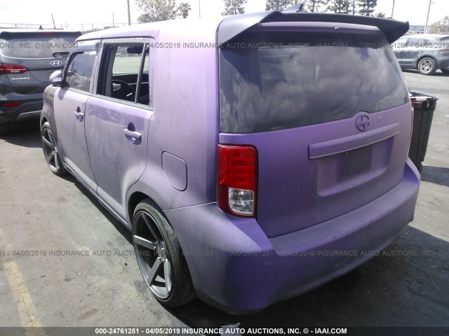 JTLZE4FE3B1131654 - 2011 TOYOTA SCION XB 紫色 照片 3
