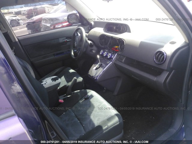 JTLZE4FE3B1131654 - 2011 TOYOTA SCION XB 紫色 照片 5