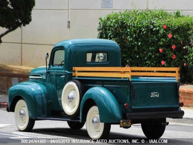 99C816738 - 1946 FORD PICKUP GREEN photo 3