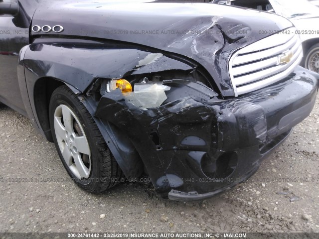 3GNCA13D68S669187 - 2008 CHEVROLET HHR LS Negro foto 6