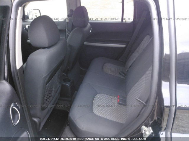 3GNCA13D68S669187 - 2008 CHEVROLET HHR LS Negro foto 8