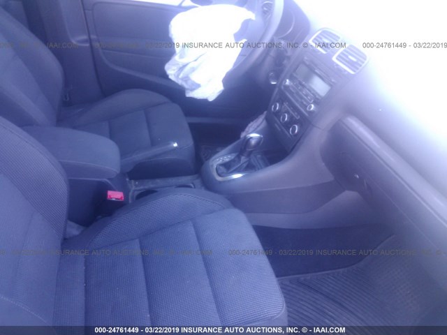 WVWDB7AJ2EW005166 - 2014 VOLKSWAGEN GOLF GRAY photo 5