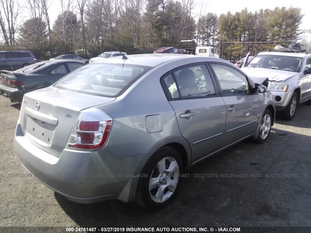 3N1AB61E59L655138 - 2009 NISSAN SENTRA 2.0/2.0S/2.0SL GRAY photo 4