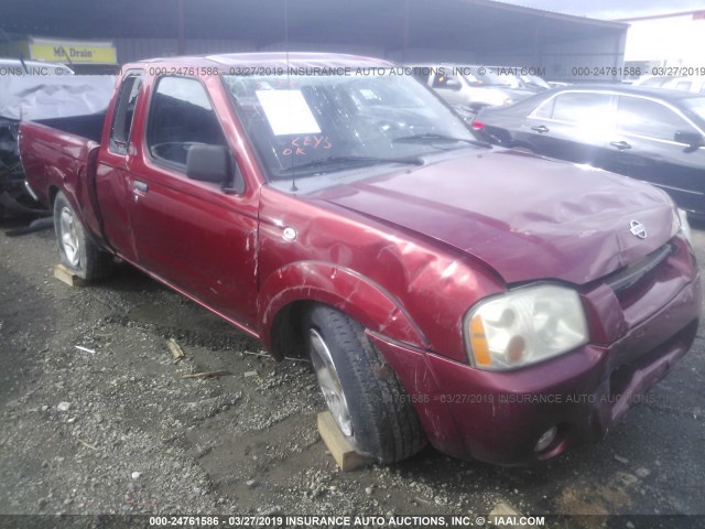 1N6DD26S51C353549 - 2001 NISSAN FRONTIER KING CAB XE RED photo 6