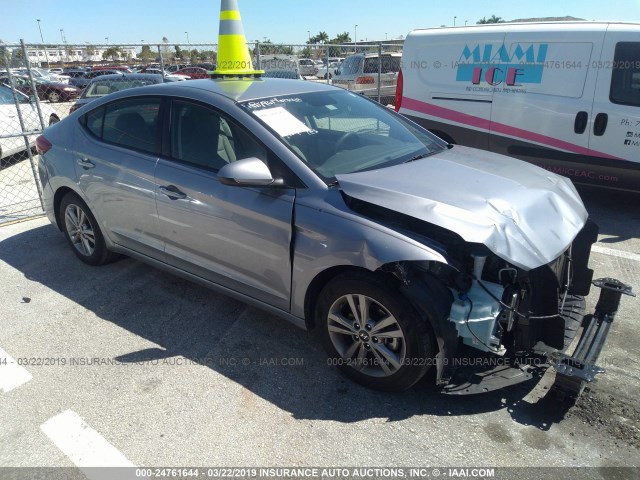 5NPD84LF4HH038413 - 2017 HYUNDAI ELANTRA SE/VALUE/LIMITED GRAY photo 1