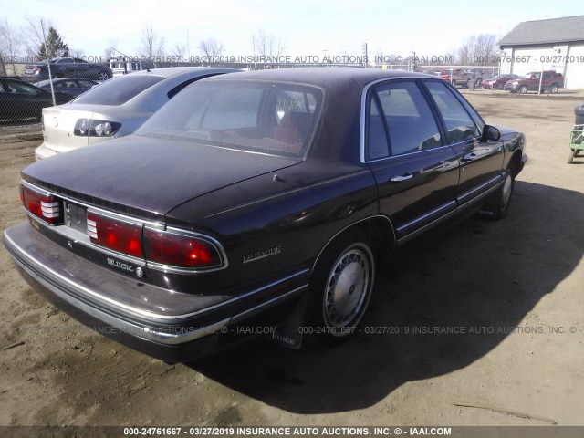 1G4HR52L5SH475060 - 1995 BUICK LESABRE LIMITED BURGUNDY photo 4