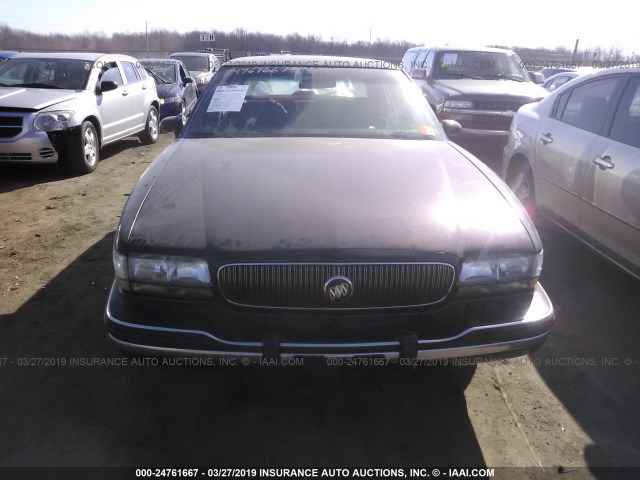 1G4HR52L5SH475060 - 1995 BUICK LESABRE LIMITED BURGUNDY photo 6