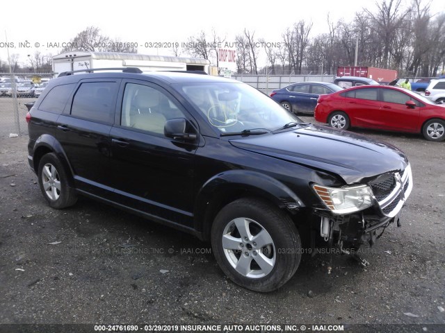 3C4PDCBG3CT150884 - 2012 DODGE JOURNEY SXT BLACK photo 1