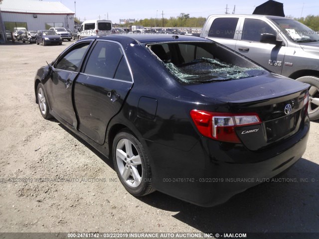 4T1BF1FK5CU075789 - 2012 TOYOTA CAMRY SE/LE/XLE BLACK photo 6