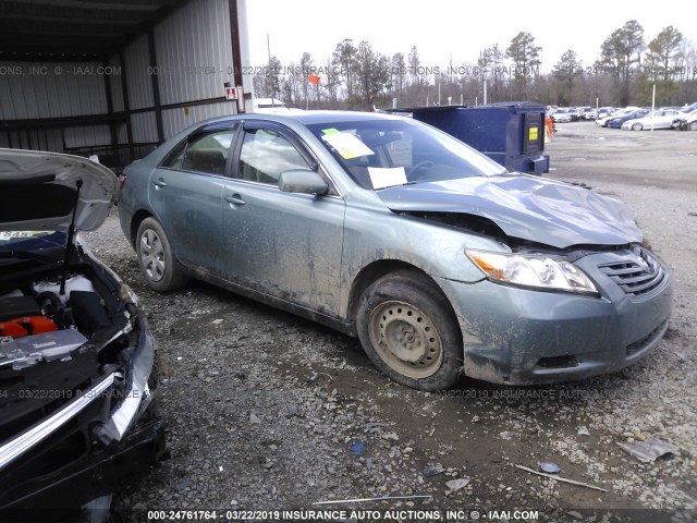 4T1BE46K07U506355 - 2007 TOYOTA CAMRY NEW GENERAT CE/LE/XLE/SE GREEN photo 1
