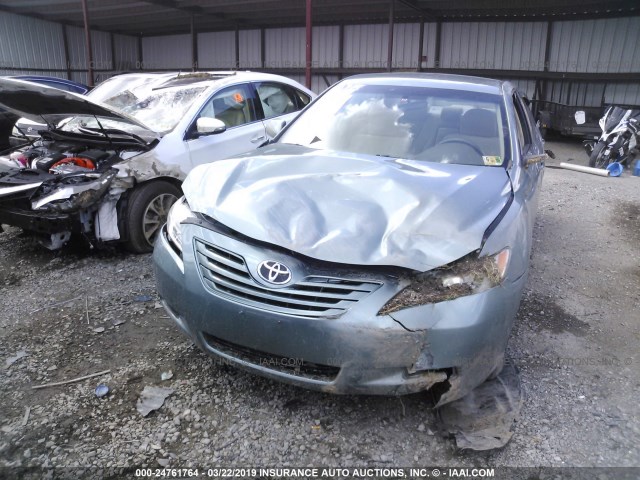 4T1BE46K07U506355 - 2007 TOYOTA CAMRY NEW GENERAT CE/LE/XLE/SE GREEN photo 6