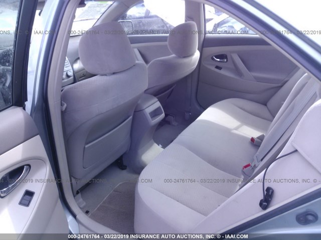 4T1BE46K07U506355 - 2007 TOYOTA CAMRY NEW GENERAT CE/LE/XLE/SE GREEN photo 8