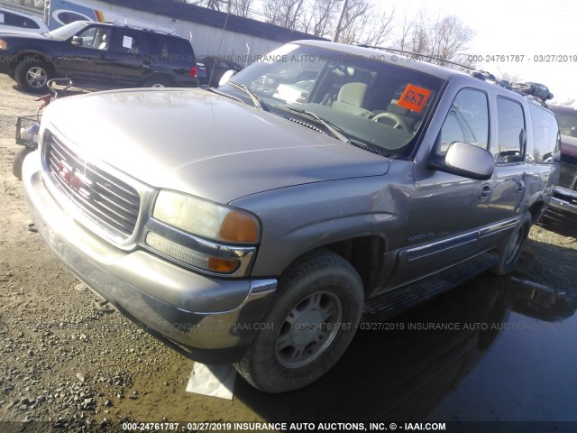 3GKFK16T51G145466 - 2001 GMC YUKON XL K1500 SILVER photo 2