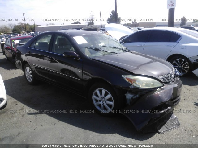 JTDBF32K240154772 - 2004 TOYOTA CAMRY LE/XLE MAROON photo 1