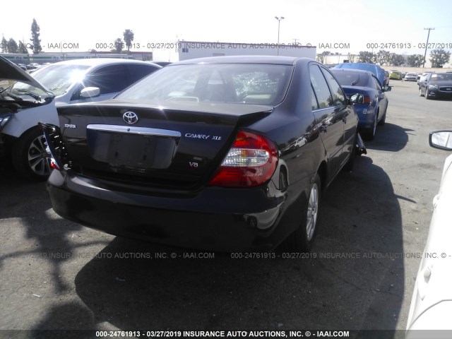 JTDBF32K240154772 - 2004 TOYOTA CAMRY LE/XLE MAROON photo 4