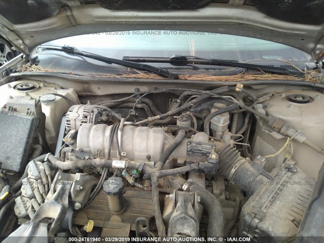 2G2WP552961248374 - 2006 PONTIAC GRAND PRIX SILVER photo 10