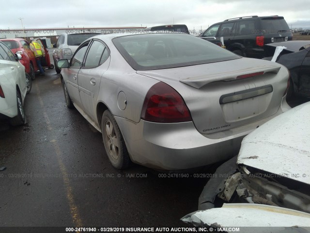 2G2WP552961248374 - 2006 PONTIAC GRAND PRIX SILVER photo 3