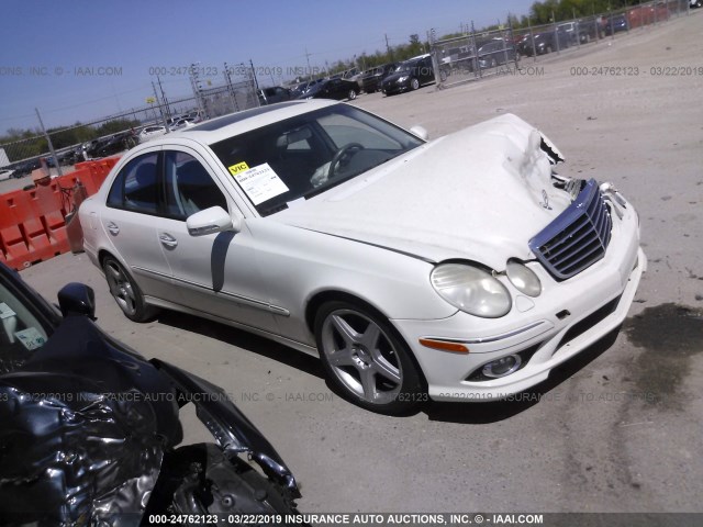 WDBUF56XX9B398707 - 2009 MERCEDES-BENZ E 350 WHITE photo 1