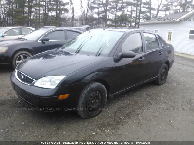 1FAFP34N77W299223 - 2007 FORD FOCUS ZX4/S/SE/SES შავი ფოტო 2