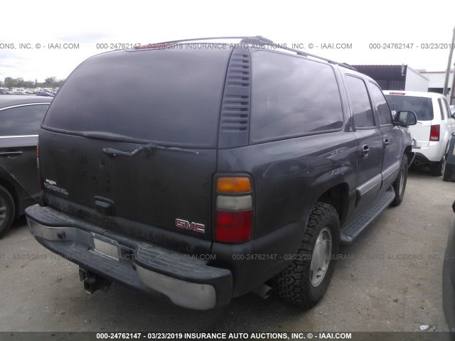 1GKEC16Z84J122506 - 2004 GMC YUKON XL C1500 GRAY photo 4