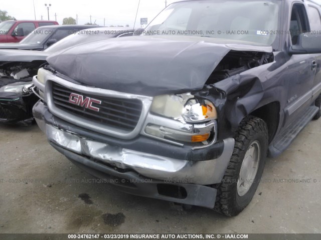 1GKEC16Z84J122506 - 2004 GMC YUKON XL C1500 GRAY photo 6