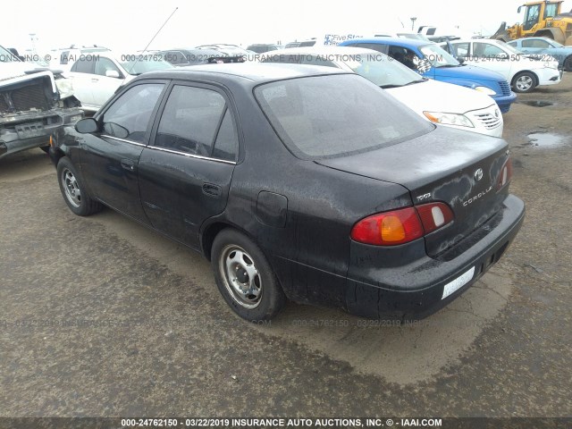 1NXBR12E3XZ229459 - 1999 TOYOTA COROLLA VE/CE/LE BLACK photo 3