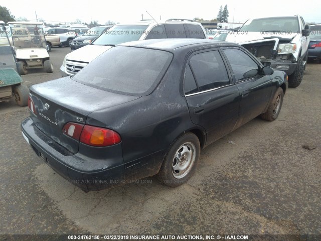 1NXBR12E3XZ229459 - 1999 TOYOTA COROLLA VE/CE/LE BLACK photo 4