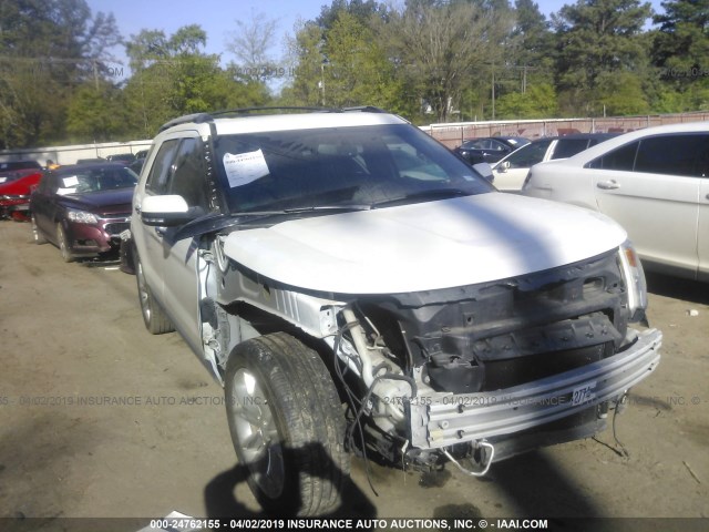 1FM5K7F88EGB00041 - 2014 FORD EXPLORER LIMITED WHITE photo 1