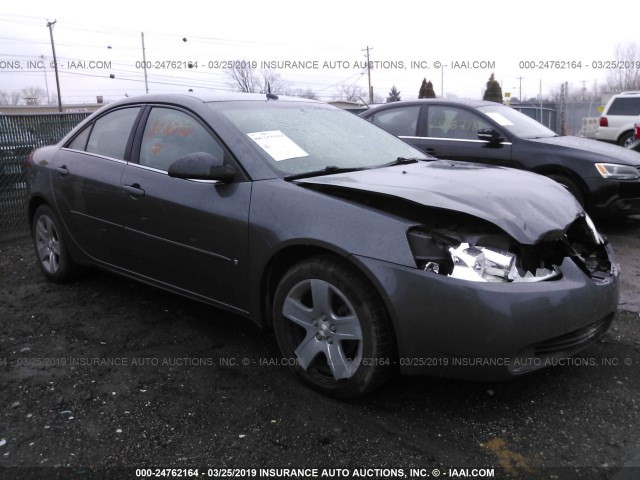 1G2ZG57B884194826 - 2008 PONTIAC G6 SE GRAY photo 1