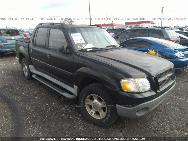 1FMZU67E73UC81447 - 2003 FORD EXPLORER SPORT TR  BLACK photo 1