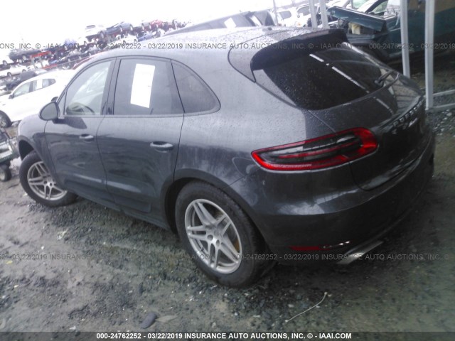 WP1AA2A5XJLB21463 - 2018 PORSCHE MACAN GRAY photo 3