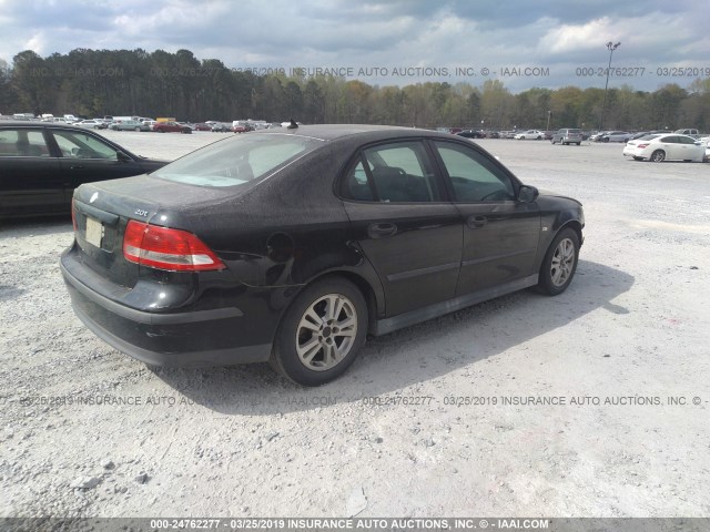 YS3FB49S051036569 - 2005 SAAB 9-3 LINEAR BLACK photo 4