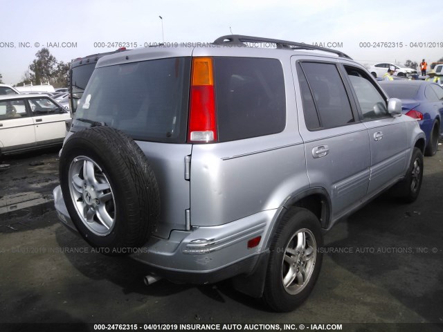 JHLRD18791C054841 - 2001 HONDA CR-V SE/LE SILVER photo 4