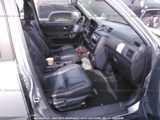 JHLRD18791C054841 - 2001 HONDA CR-V SE/LE SILVER photo 5