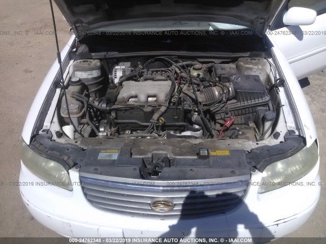 1G1NE52M3W6185275 - 1998 CHEVROLET MALIBU LS 白色 照片 10