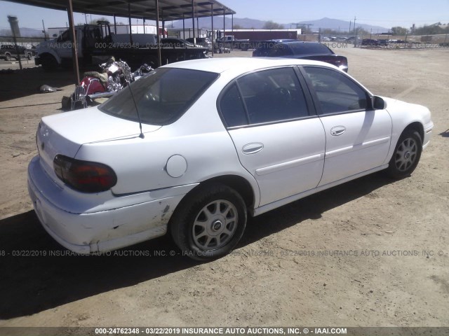 1G1NE52M3W6185275 - 1998 CHEVROLET MALIBU LS 白色 照片 4